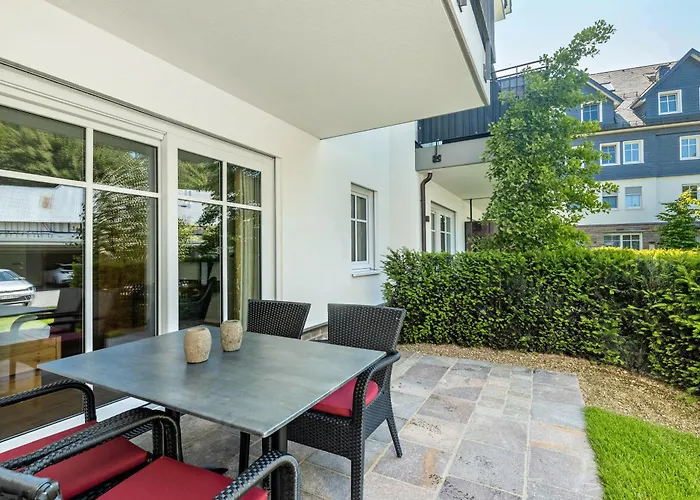 Πανσιόν Doppelzimmer Mit Terrasse Schmallenberg